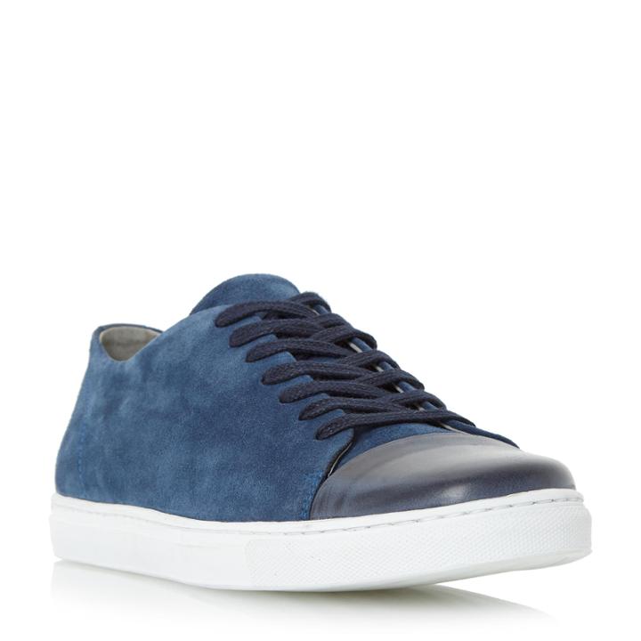 Dune London Tate Toecap Detail Cupsole Trainer