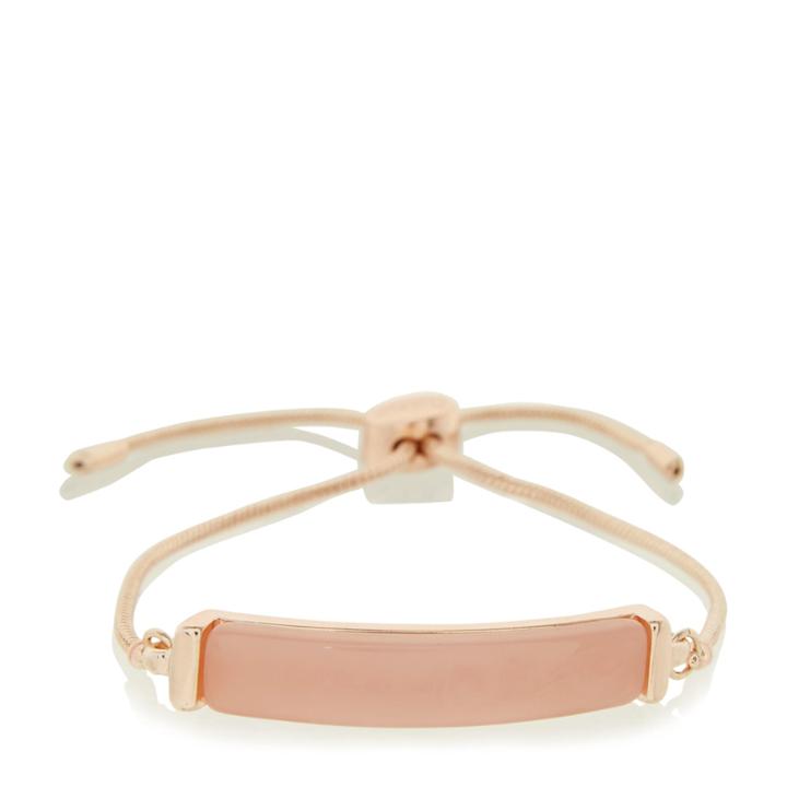 Dune London Jasmyn Raw Stone Toggle Bracelet