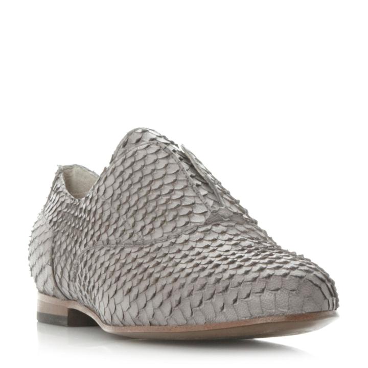 Dune Black Gia Laceless Loafer Shoe