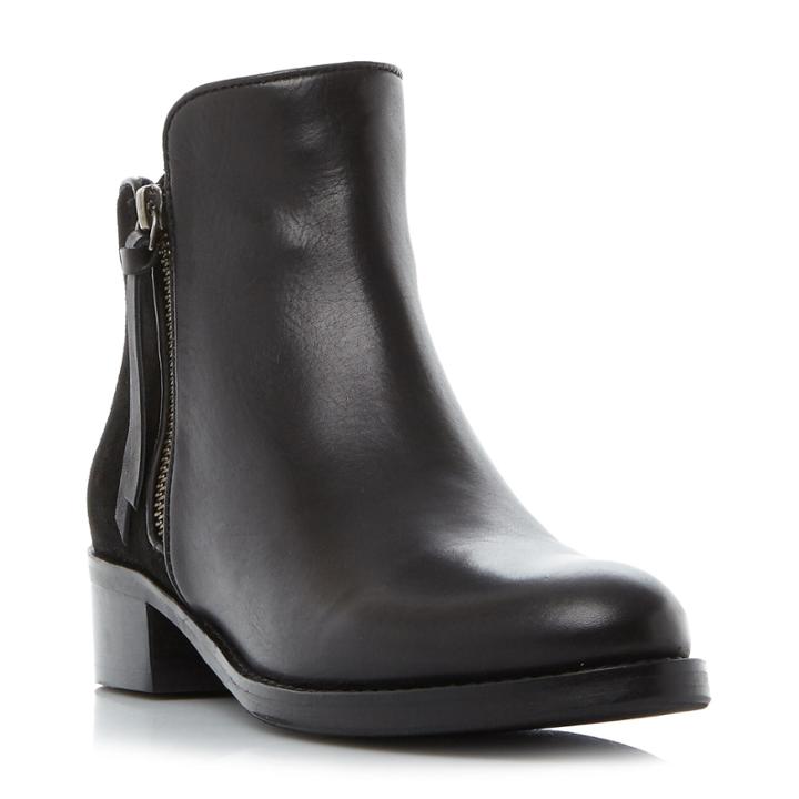 Dune London Pryme Side Zip Ankle Boot