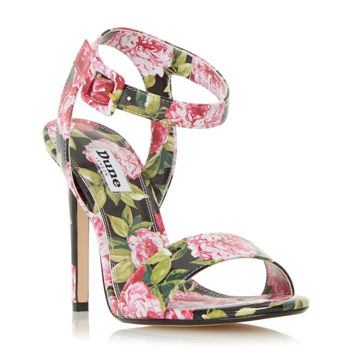 Dune London Meadoww Peony Print High Heel Sandal