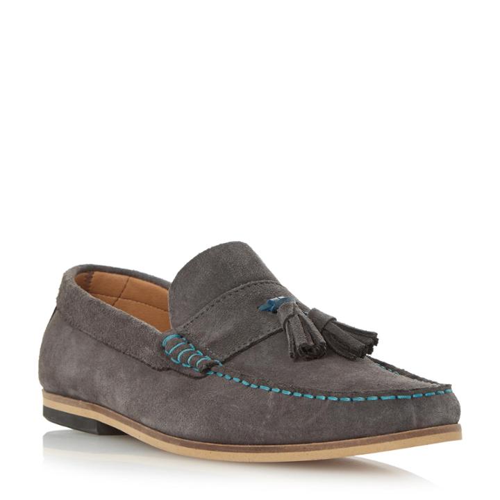 Dune London Bonsai Suede Tassel Loafer