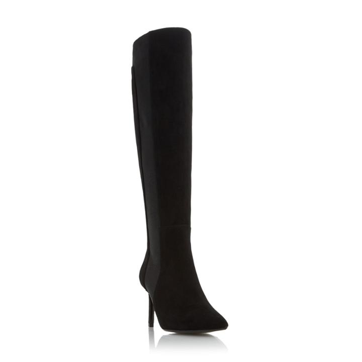 Dune London Saffi Pointed Toe Knee High Boot