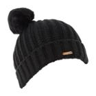 Dune London Fauna Double Pom Pom Knitted Hat