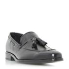 Dune Black Rivers Double Tassel Leather Loafer