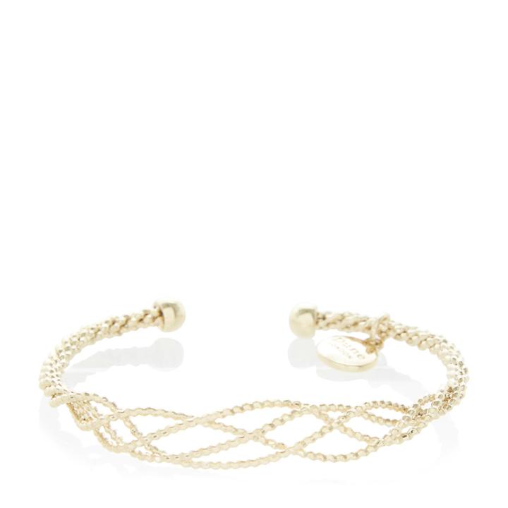 Dune London Jalexaa Slim Twisted Bangle