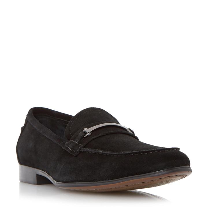 Dune London Runcorn Metal Saddle Trim Loafer