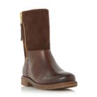 Dune London Russell Warm Lined Mix Leather Calf Boot