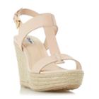 Dune London Kelby T-bar Espadrille Wedge Sandal