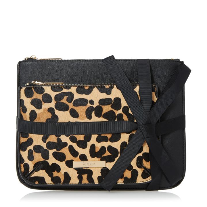 Dune London Sadie Double Pouch Make Up Bag