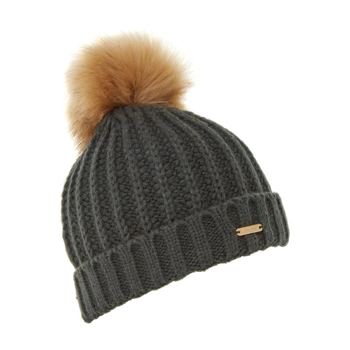 Dune London Findlay Knitted Pom Pom Hat