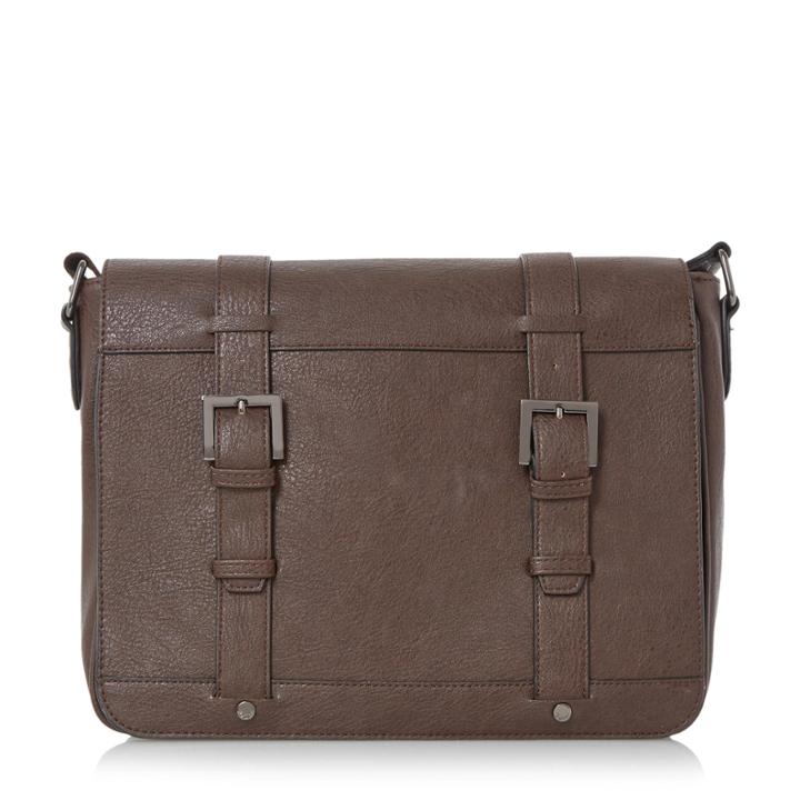 Dune London Princi Buckle Detail Messenger Bag
