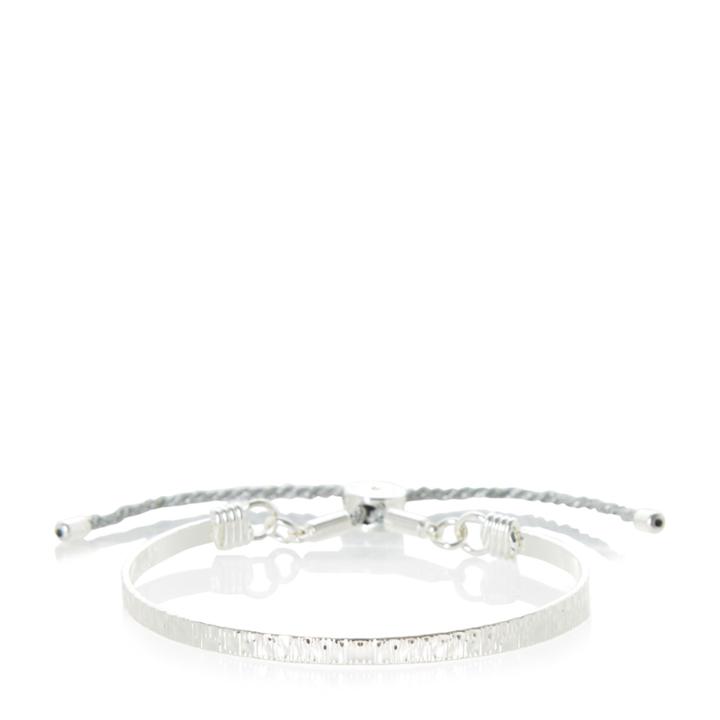 Dune London Josie Etched Toggle Bangle
