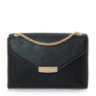 Dune London Eddison Flap Over Chain Detail Shoulder Bag