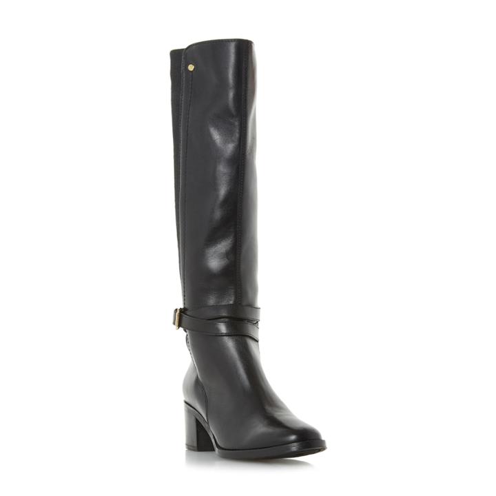 Dune London Vivv Stretch Back Knee High Boot