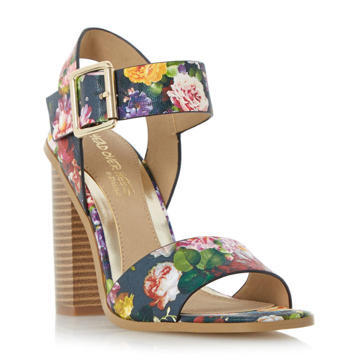 Head Over Heels By Dune Ilana Two Part Block Heel Sandal