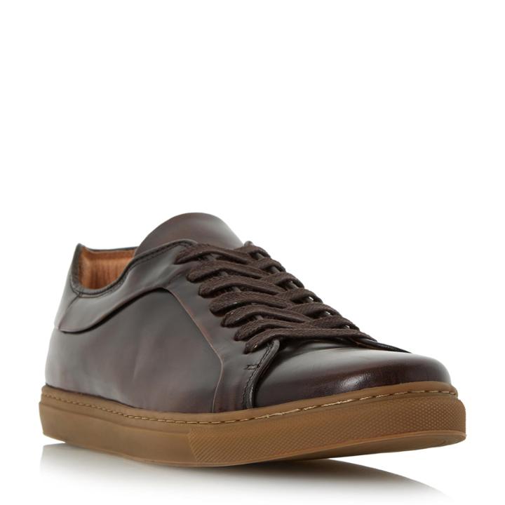 Dune London Tyrese High Shine Cupsole Trainer
