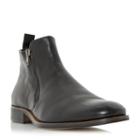 Dune London Maccabees Leather Double Side Zip Boot