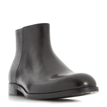 Dune London Malik Mixed Texture Boot