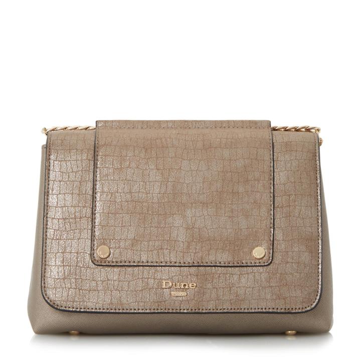 Dune London Etania Metallic Chain Shoulder Bag