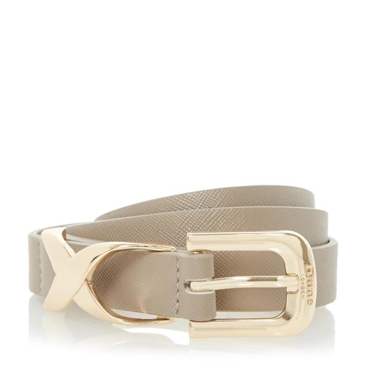 Dune London Nalah Hardware Cross Loop Belt