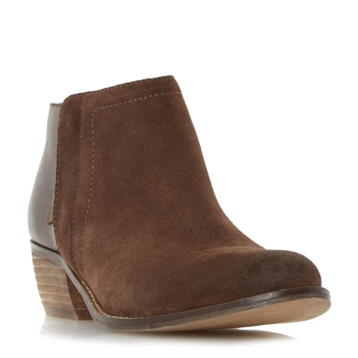Dune London Penela Mixed Material Ankle Boot