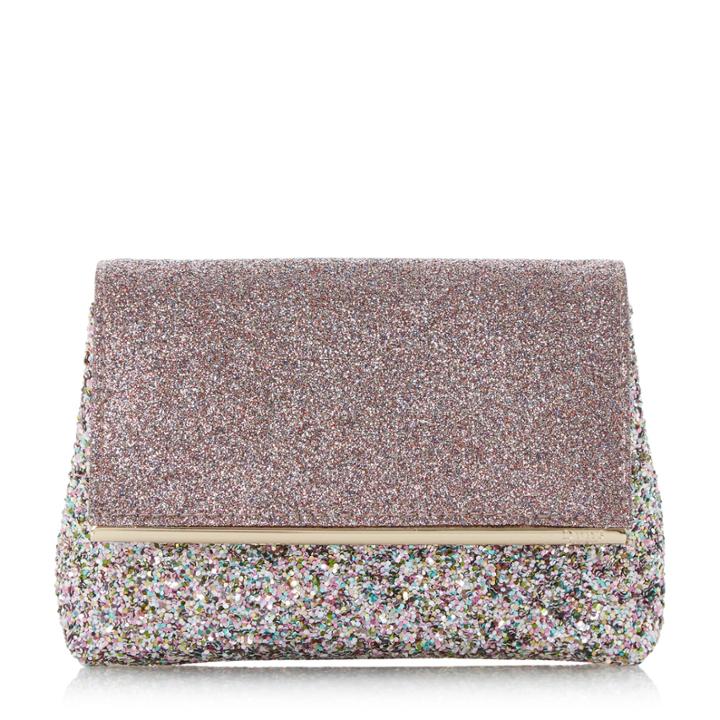 Dune London Beautify Glitter Clutch Bag