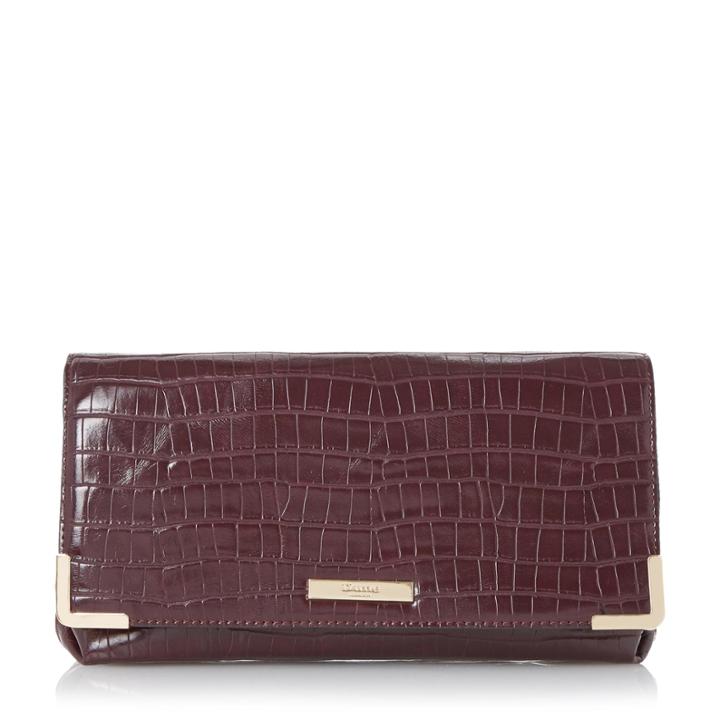Dune London Edee Fold Over Frame Detail Clutch Bag