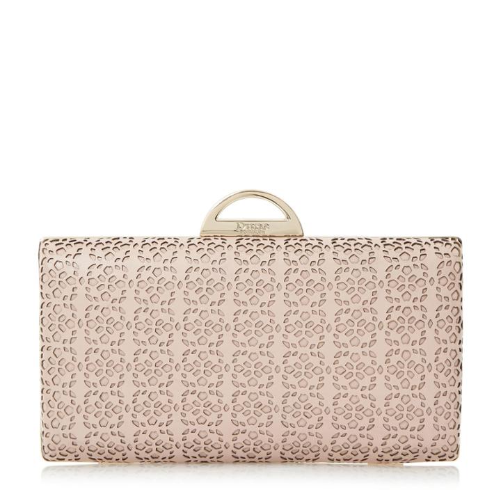 Dune London Beeny Laser Cut Frame Detail Clutch Bag