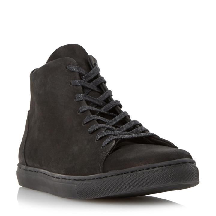 Dune London Sawyer High Top Nubuck Trainer
