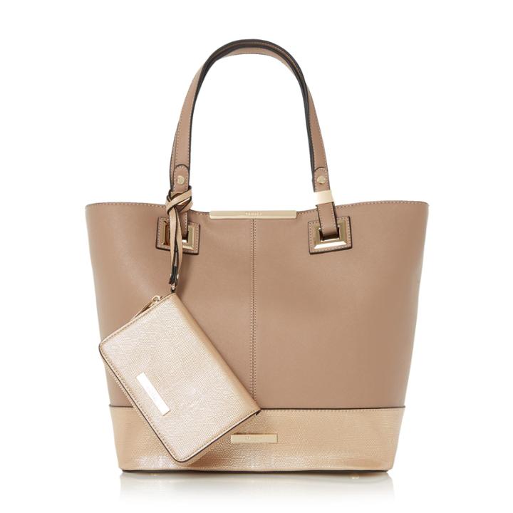 Dune London Denisha Contrast Base Panel Shopper Bag Limited Edition