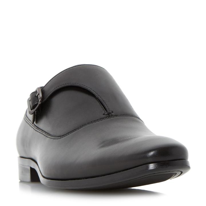 Dune London Pipin Chisel Toe Single Buckle Monk Shoe