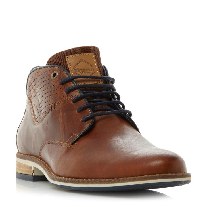 Dune London Chambers Blue Sole Lace Up Casual Boot