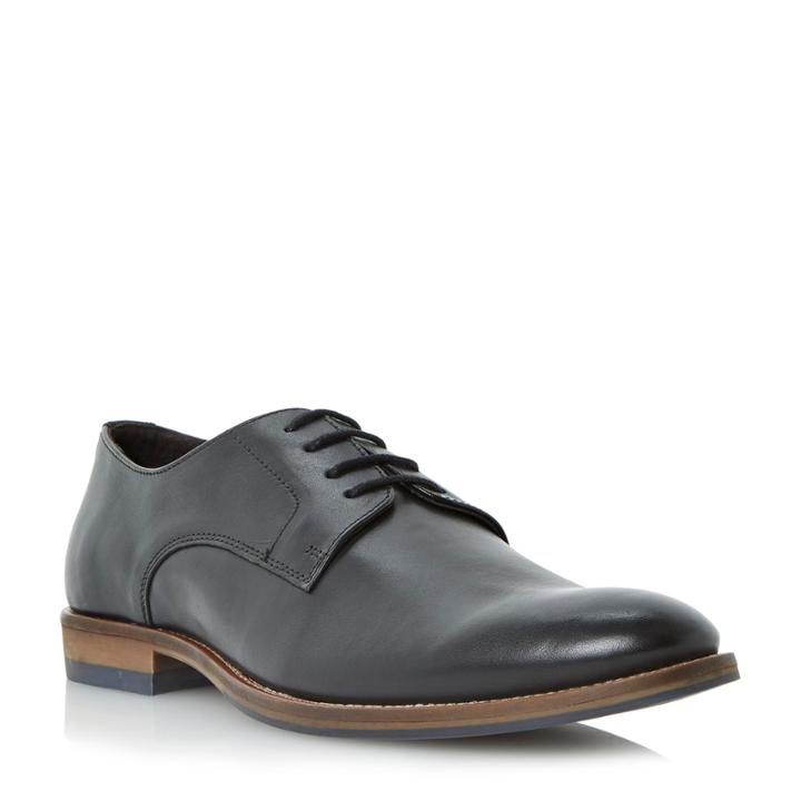 Dune London Brummie Plain Leather Lace Up Shoe