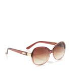 Dune London Gabie Gradual Tinted Oval Sunglasses