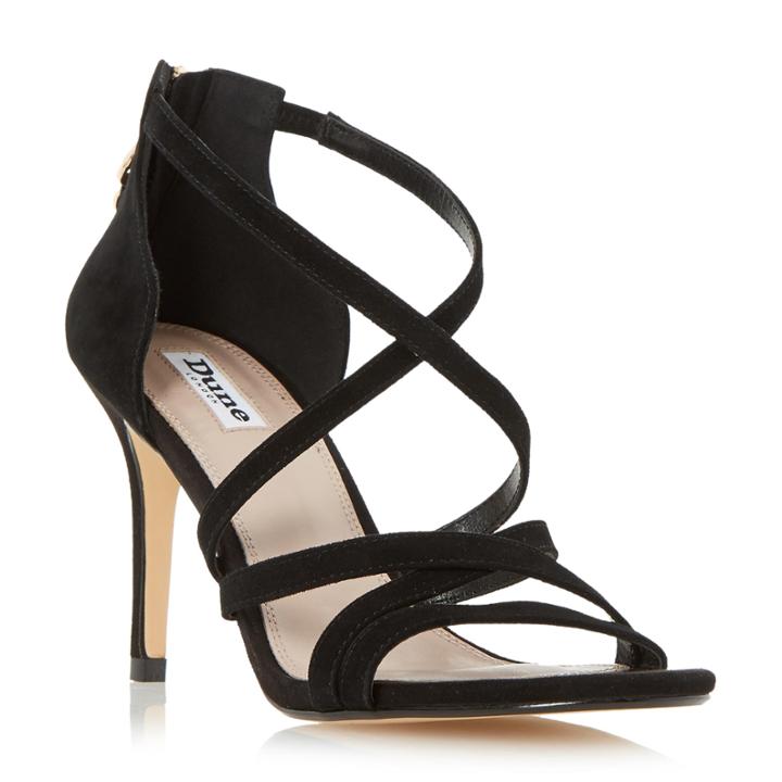 Dune London Malibu Cross Strap High Heel Sandal