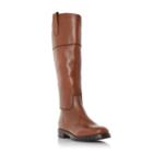 Dune London Timi Side Tab Leather Riding Boot