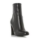 Dune London Otto Round Toe Heeled Ankle Boot