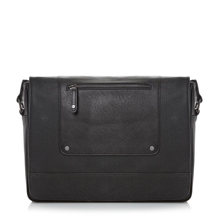 Dune London Ponder-weave Front Pocket Messanger Bag