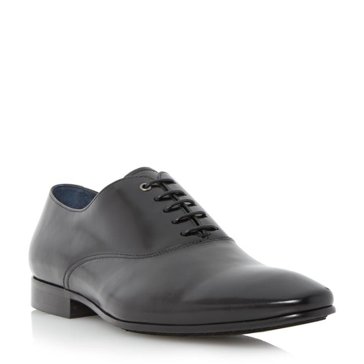 Dune London Roadrunner Eyelet Detail Leather Oxford Shoe
