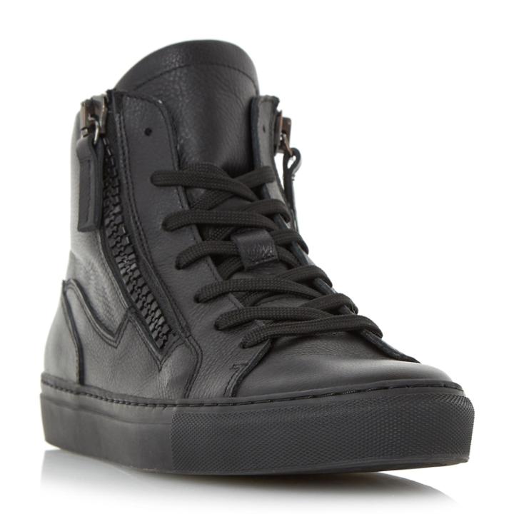 Dune London Snoop Double Zip Chunky High Top Trainer