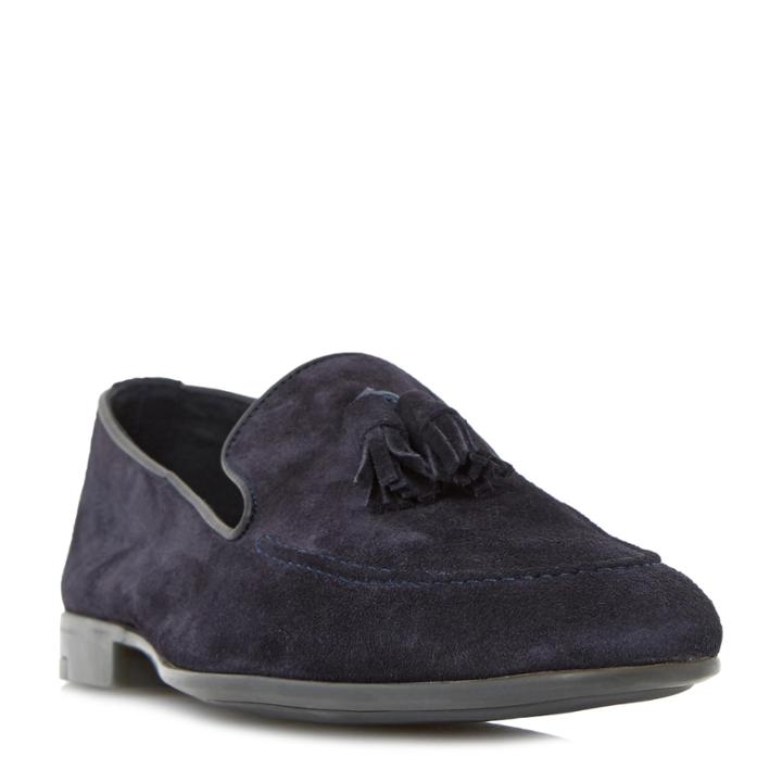 Dune London Remmy Suede Tassel Loafer