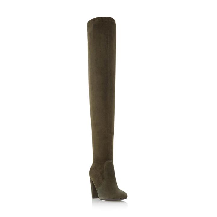 Dune London Sibyl Block Heel Over The Knee Boot