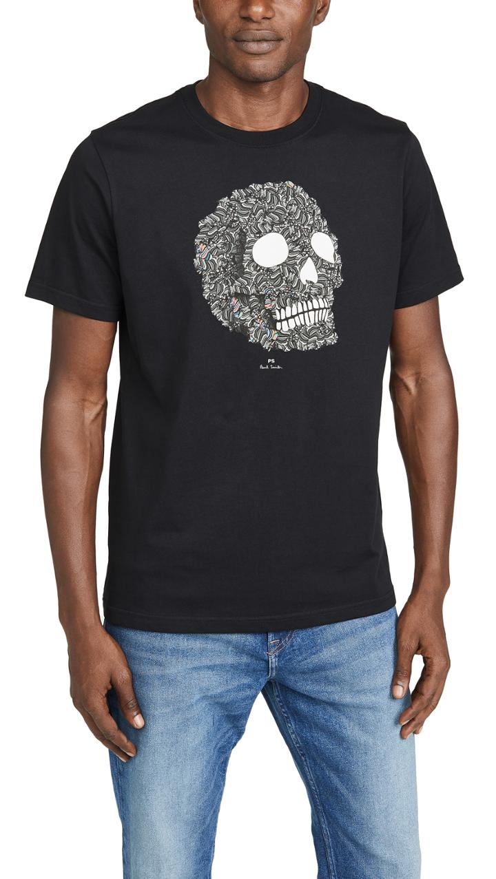 Ps Paul Smith Reg Fit Tee Skull