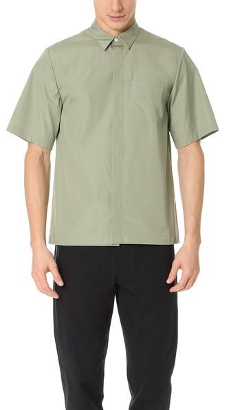 3 1 Phillip Lim Short Sleeve Box Cut Shirt