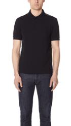 Fred Perry By Raf Simons Tape Detail Pique Shirt