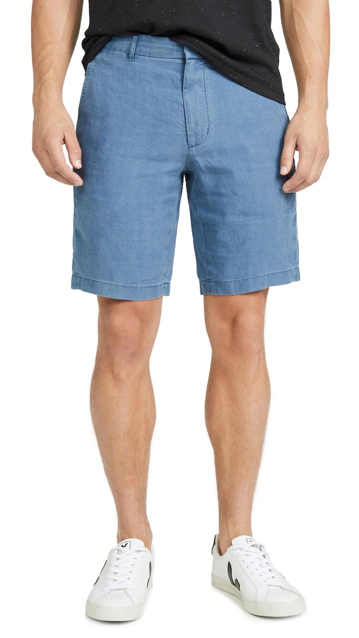 Vince Classic Fit Hemp Shorts