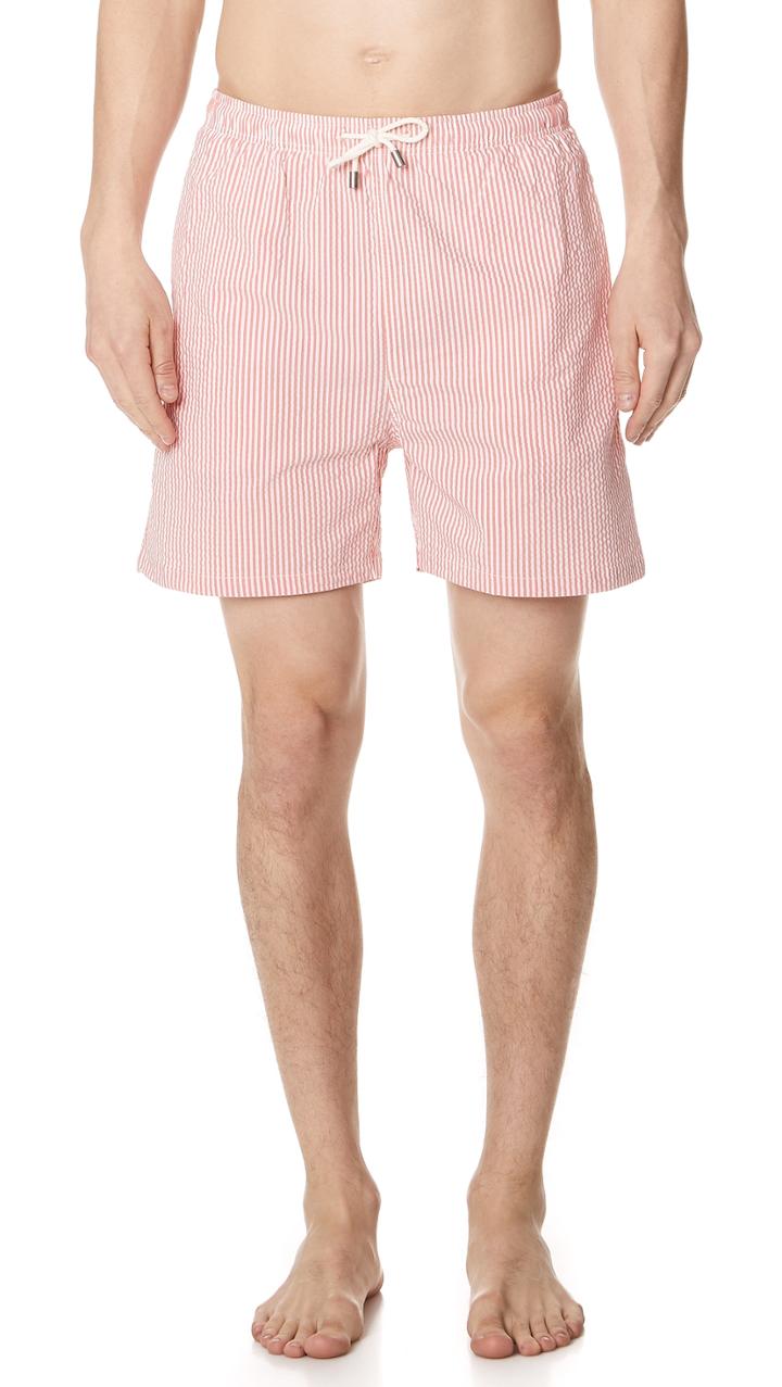 Solid Striped The Classic Seersucker Trunks