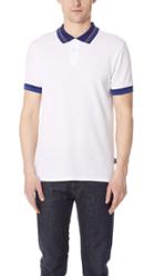 Ps By Paul Smith Regular Fit Polo With Stripe Trim