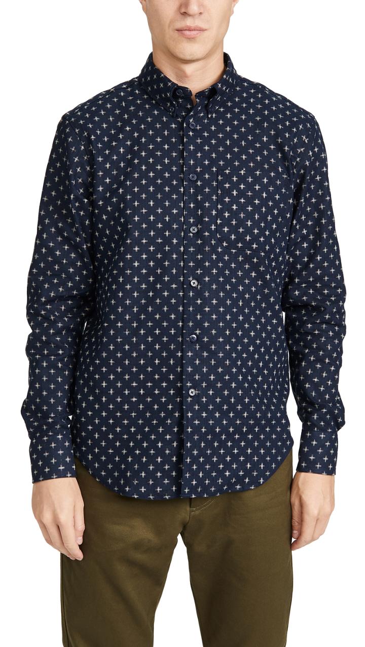 Naked Famous Easy Shirt In Kimono Print